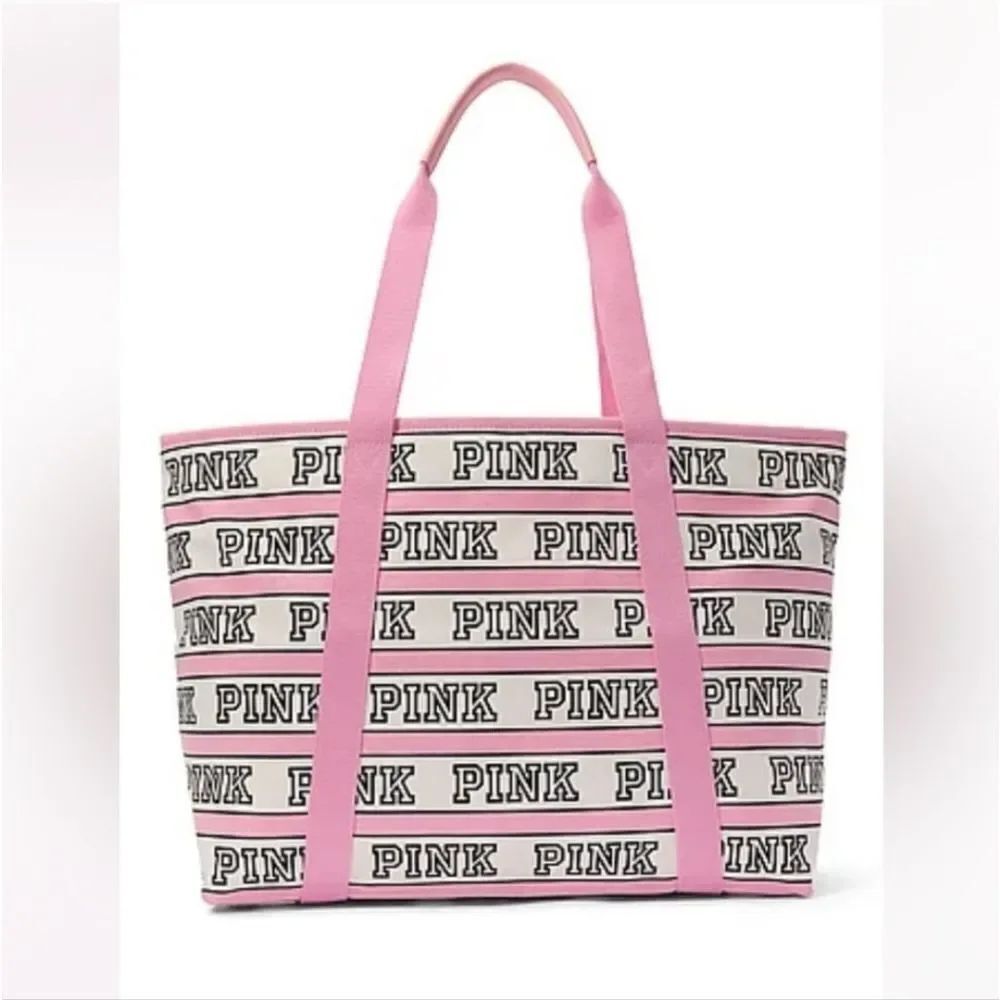 Pink Branded Tote Bag - Picture 3 of 3